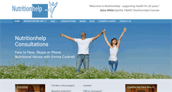 Desktop Screenshot of nutritionhelp.co.uk